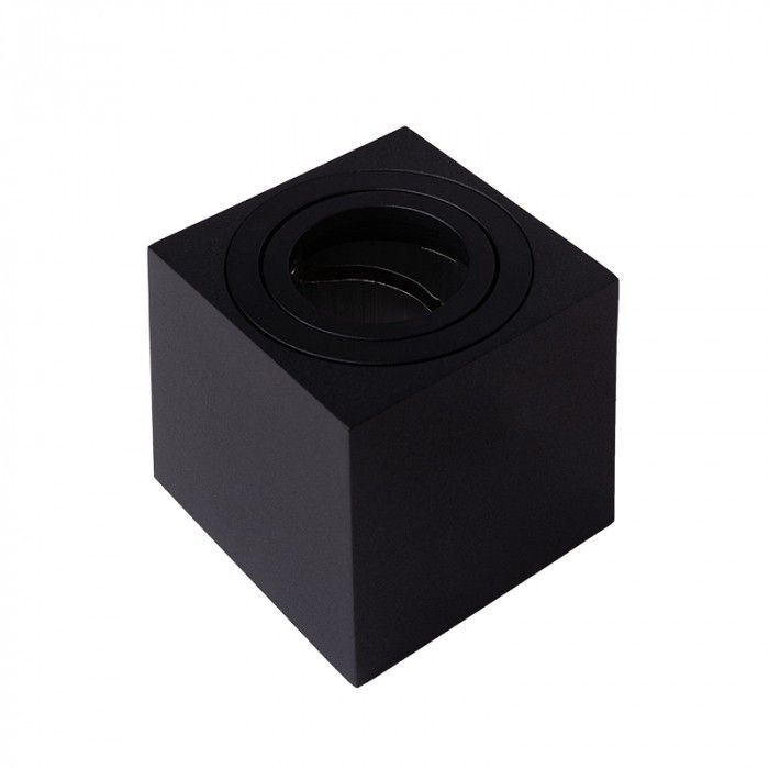 Oprawa sufitowa Ecolight Spot czarny 1 x GU10 x 35W IP20 wym: 8,4 x 8 x 8 cm - 1 szt.