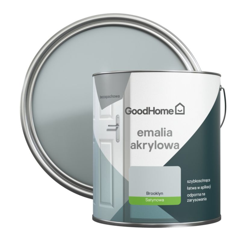 Emalia akrylowa plamoodporna GoodHome brooklyn 2,5 l