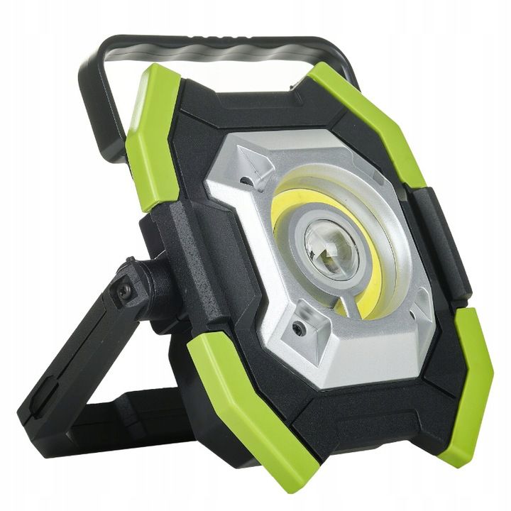 Naświetlacz akumulatorowy Germina 30W przenośny mała lampa bateryjna 1szt.