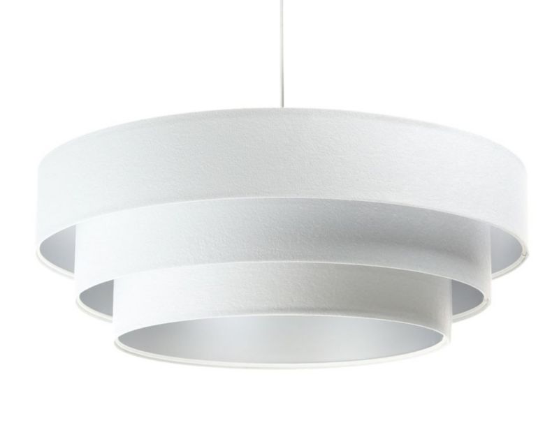 Lampa Bps Koncept wisząca TRIO biała/srebrna 1 szt