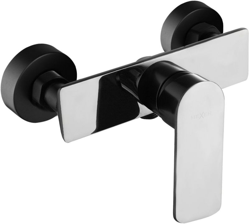 Bateria prysznicowa Mexen Alfa czarny/chrom 1 szt.