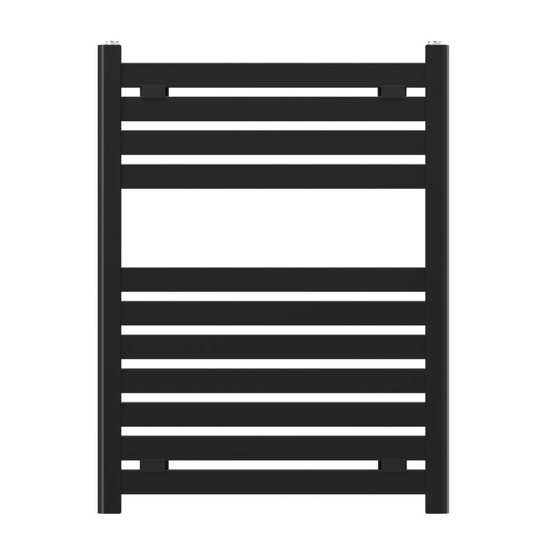 Grzejnik łazienkowy Ścienny Wodny Granitan 80x60 Czarny Kaloryfer Drabinka Enzo 1 szt.