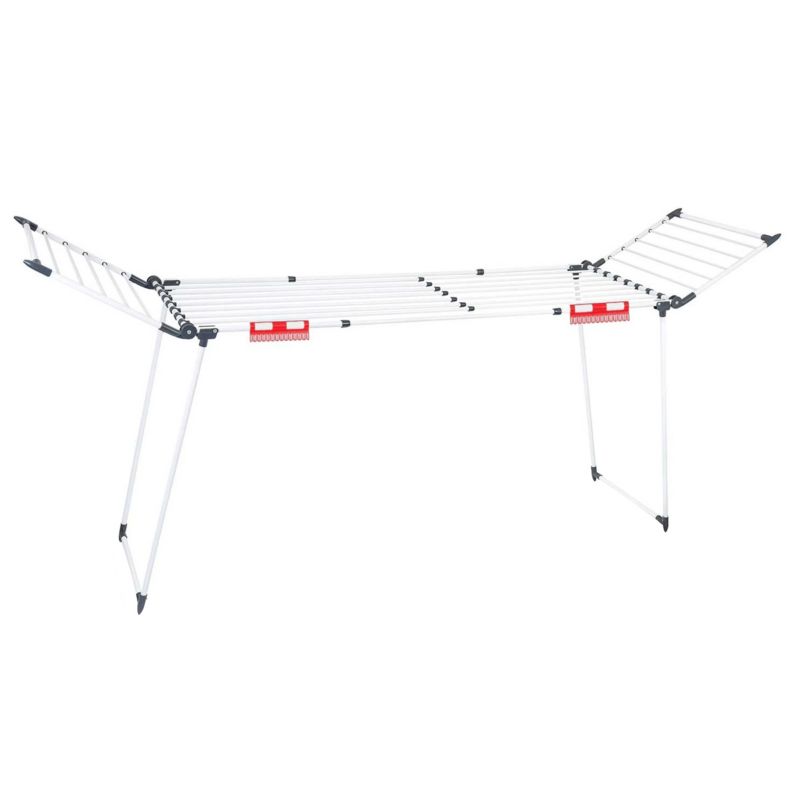 Stojąca suszarka na pranie Bauerkraft składana balkonowa mocna rozsuwana 1 szt.