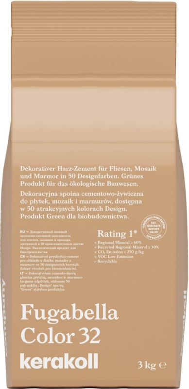 Fuga Kerakoll Fugabella Color 32 3 kg