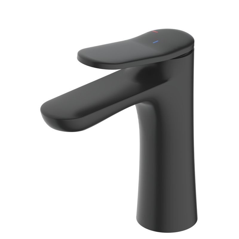 Bateria umywalkowa GoodHome Kentia M czarna