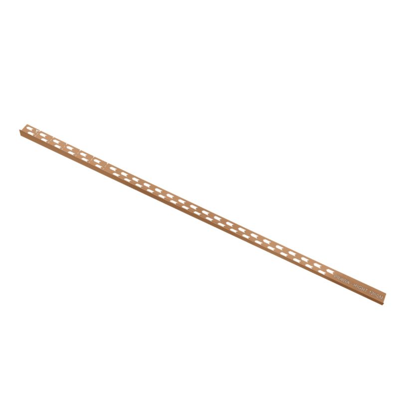 Listwa spadkowa do szyby prysznicowej Vogi prawa miedziana 120 cm stalowa 1 szt.