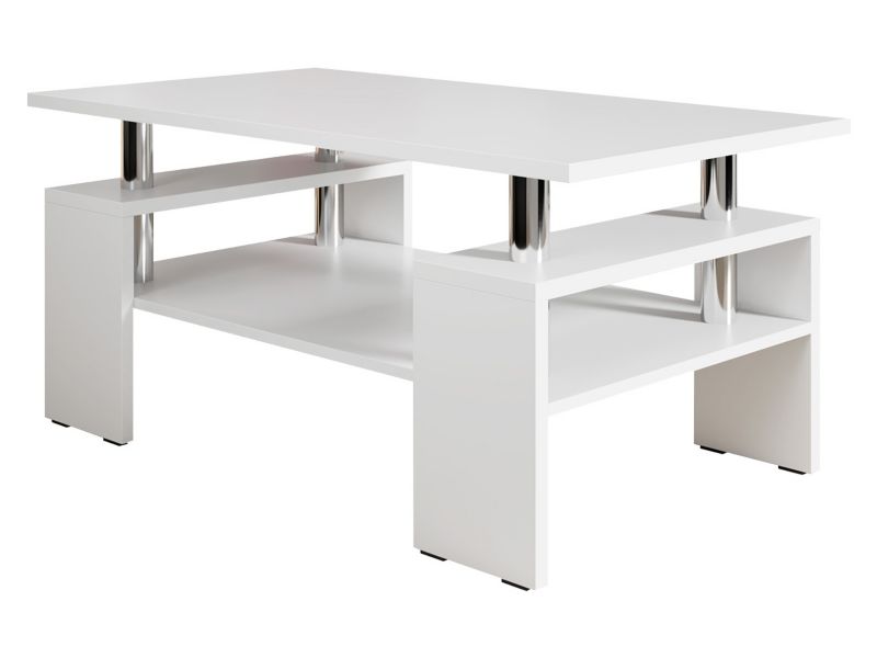 Stolik kawowy MIRJAN 24 Cube biały 1 szt.