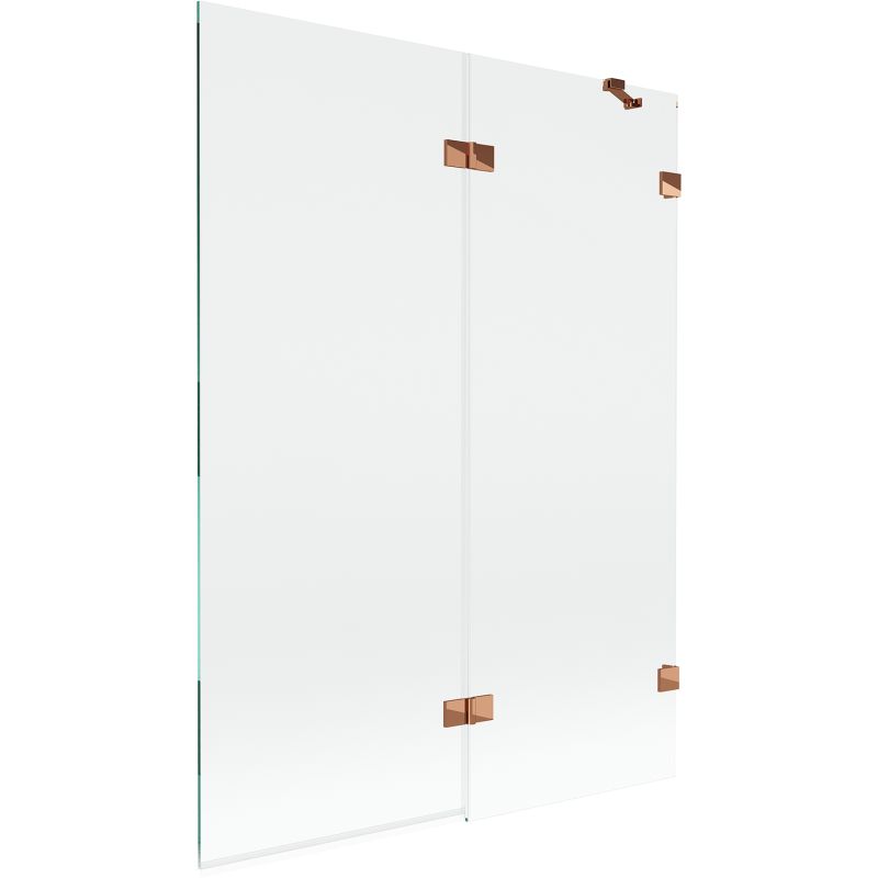 Parawan nawannowy Mexen Lunar różowe złoto 130x150 cm 2-skrzydłowy 1 szt