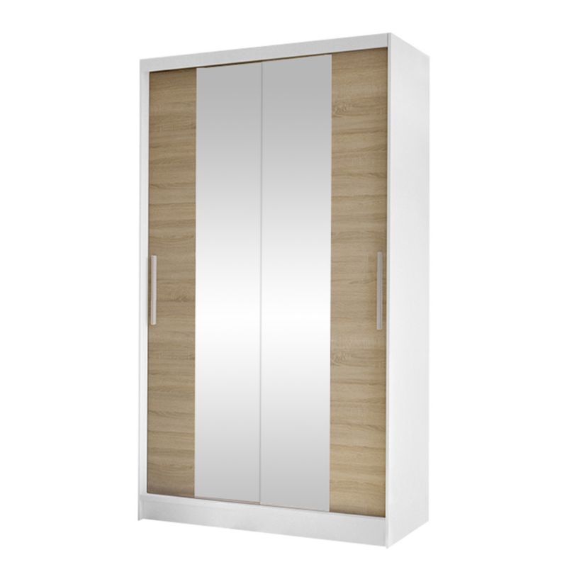 Szafa MIRJAN 24 z drzwiami przesuwnymi Costa II biały/dąb sonoma 1 szt.