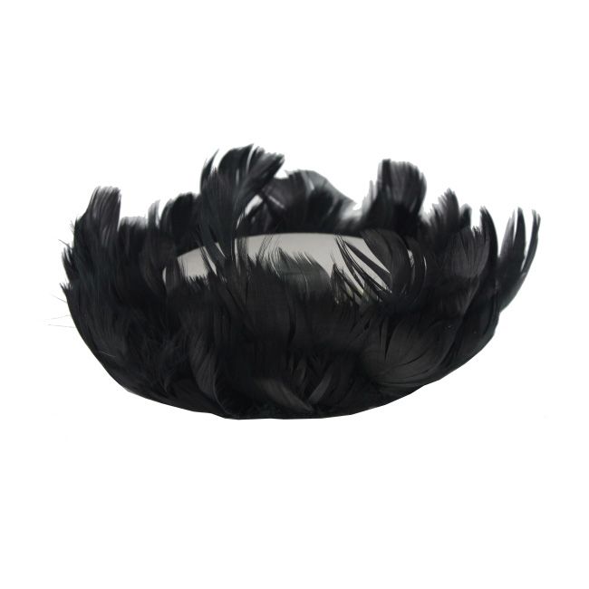 Piórka czarne MAG na druciku