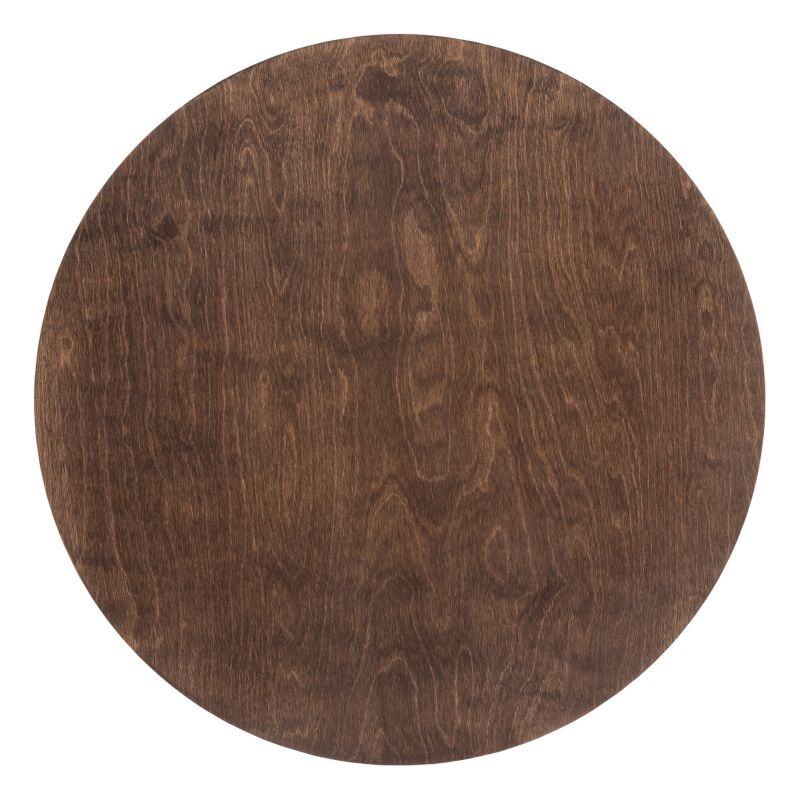 Kinkiet ścienny Nowodvorski Lighting Ring Timber Led ciemne drewno-czarny LED 22W 3000K 400lm IP20 wym: 75 x 75 x 4 cm - 1 szt.