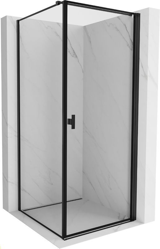 Kabina prysznicowa Mexen Mist-B czarna 90 x 90 cm - 8A2T-090-090-70-70-P 1 szt.