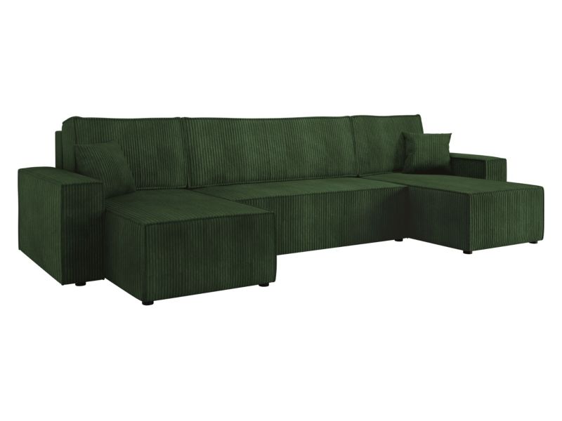 Narożnik z funkcją spania MIRJAN 24 Karl U Sztruks ciemnozielony 1 szt.