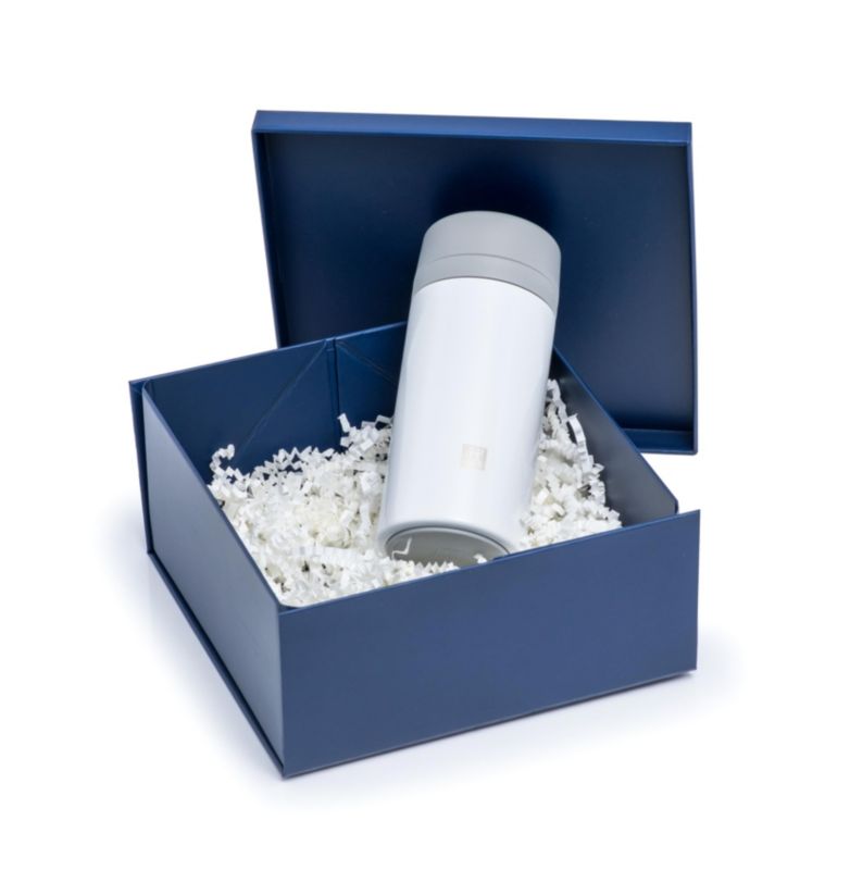 Pudełko Składane Neopak Z Wiekiem Granatowe 200x200x90 Pudełko Na Prezent 1 szt.