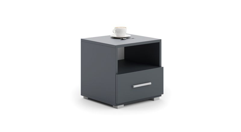 Szafka nocna Kobi Emi szara 1 szt.