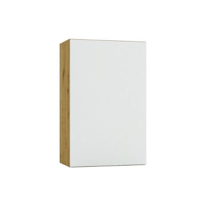 Szafka kuchenna wisząca Stolkar ISABEL W45 P/L szary mat/dąb artisan 1 szt