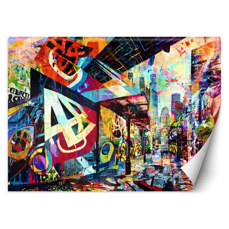 Fototapeta Feeby Kolorowe miasto 400x280 1 szt