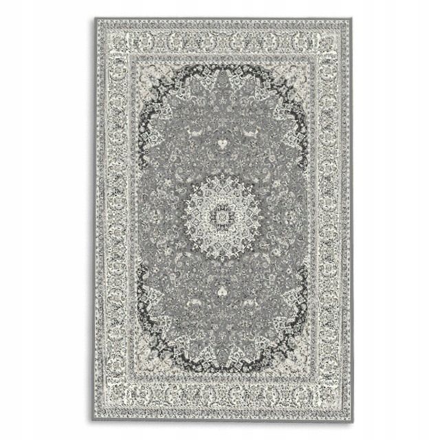 Dywan Seta Hali Venezia klasyczny ciemny szary 80x150 cm 1 szt.
