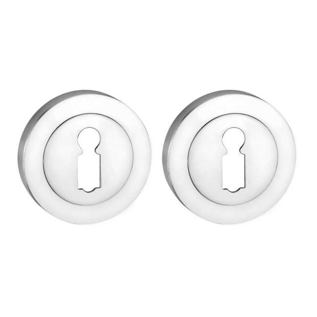 Rozeta drzwiowa Schaffner Wing na klucz chrom