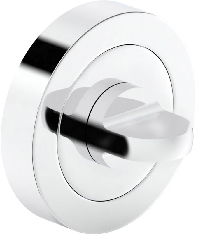 Szyld okrągły WC chrom