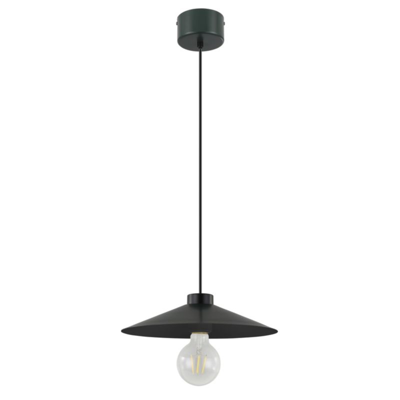 Lampa wisząca GoodHome Zanbar 1-punktowa E27 czarna