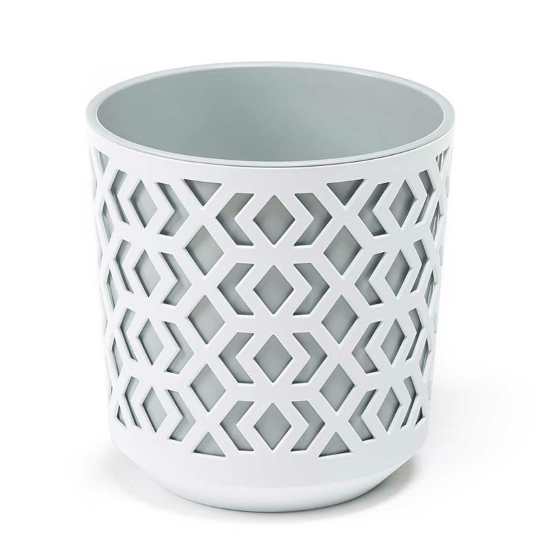 Donica HowHomely Tworzywo Szare 25x26 cm 1 szt.