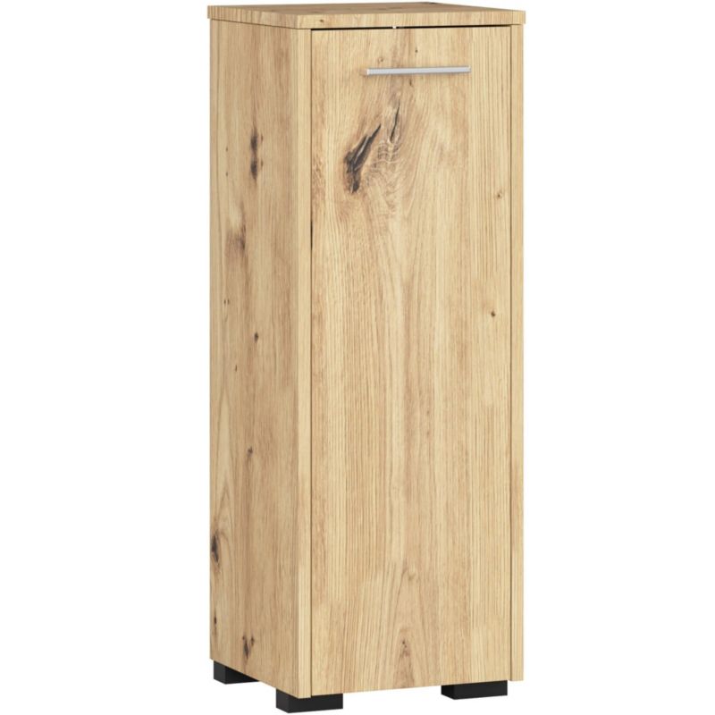 Szafka łazienkowa AKORD FIN Dąb Artisan 30 cm 1 drzwi 2 półki 30x30x85 cm 1 szt.