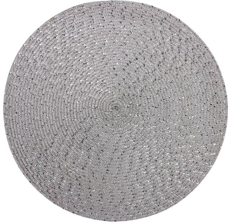 Podkładka na stół Mirgo 38 cm srebrna