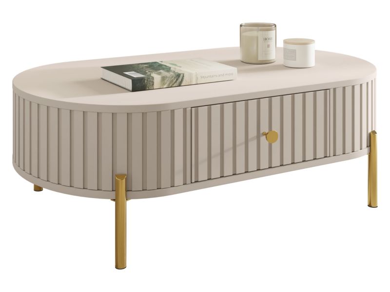 Stolik kawowy MIRJAN 24 Sepiroz 1S beż piaskowy 1 szt.