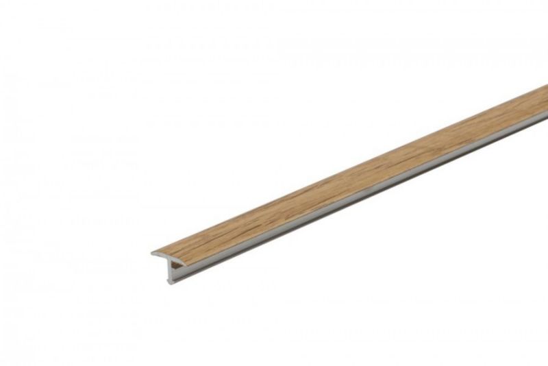 Profil fugowy łączący Cezar Dąb Hamilton 14mm 2,5m aluminiowy 1 szt.