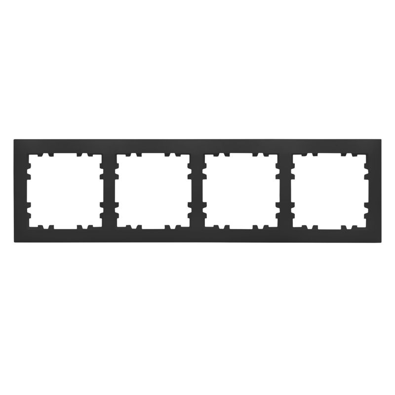 Ramka poczwórna Polmark Verona czarny