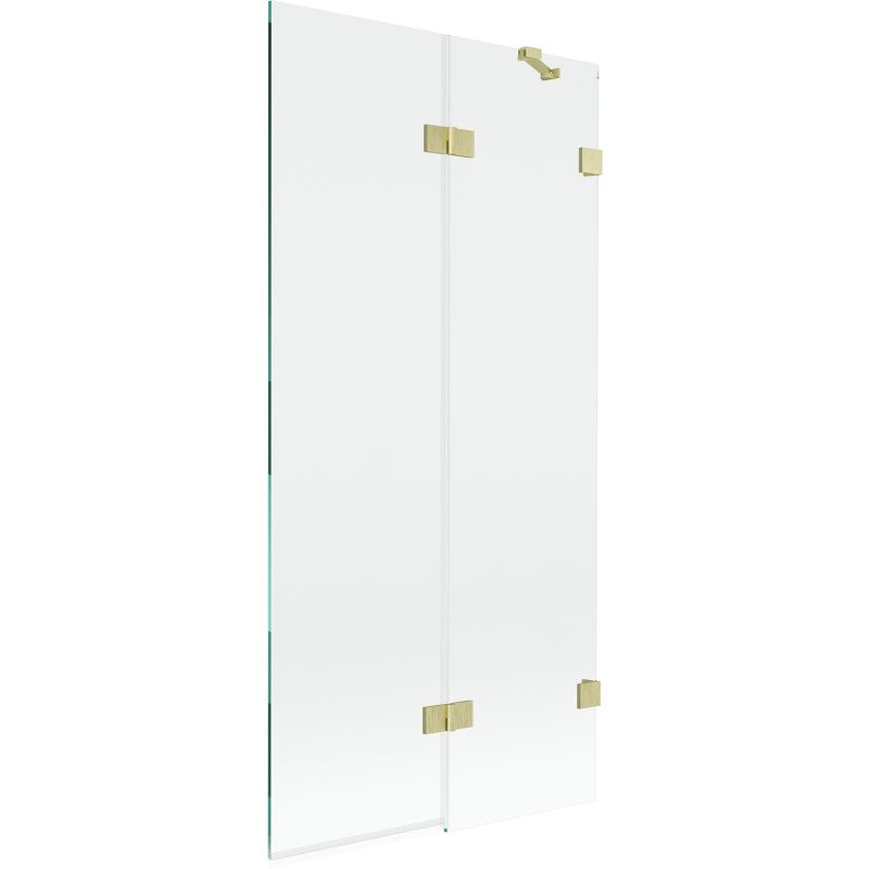 Parawan nawannowy 2-skrzydłowy Mexen Lunar złoty szczotkowany 90x150 cm 1 szt