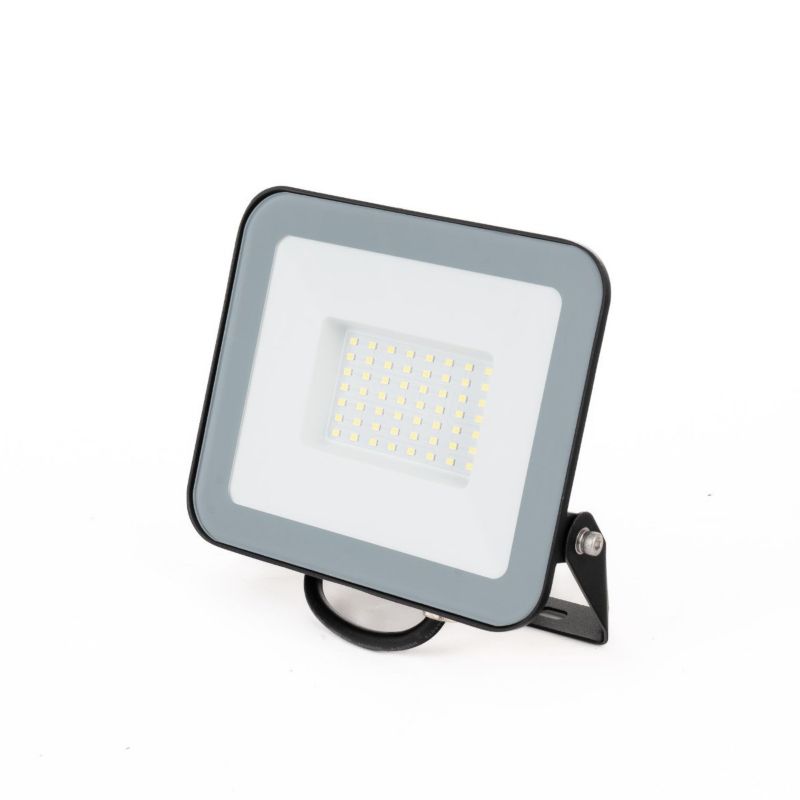 Naświetlacz LED V-TAC czarny LED 50W 6500K 4270lm IP65 wym: 16,9 x 18,35 x 3,4 cm aluminium - 1 szt.