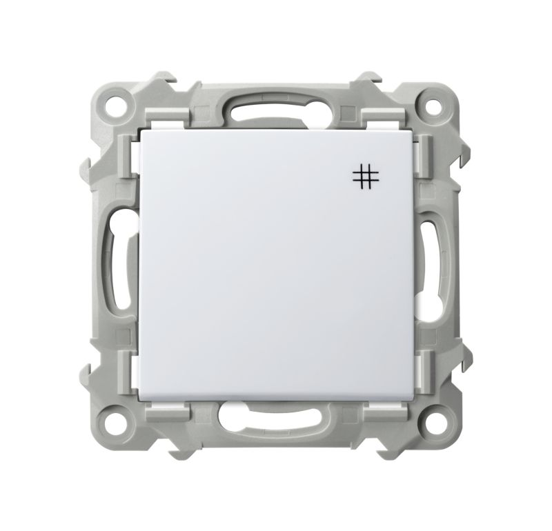 Łącznik krzyżowy Ospel Szafir biały