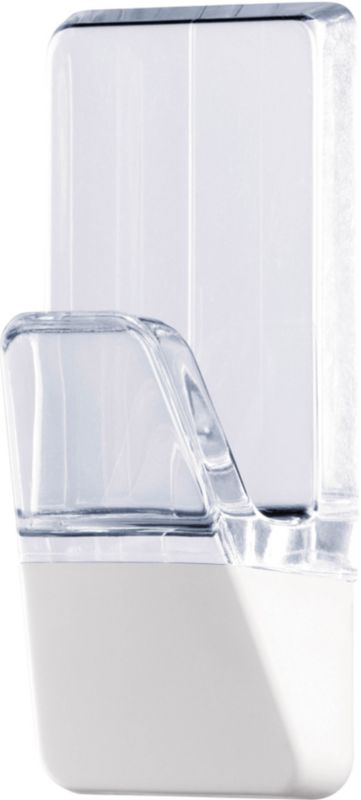 Haczyki samoprzylepne przezroczyste L Tesa srebrne