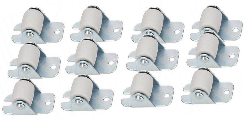 Kółko FEINZ Meblowe Rolka Sztywna Guma 22 Do Mebli 12 szt.