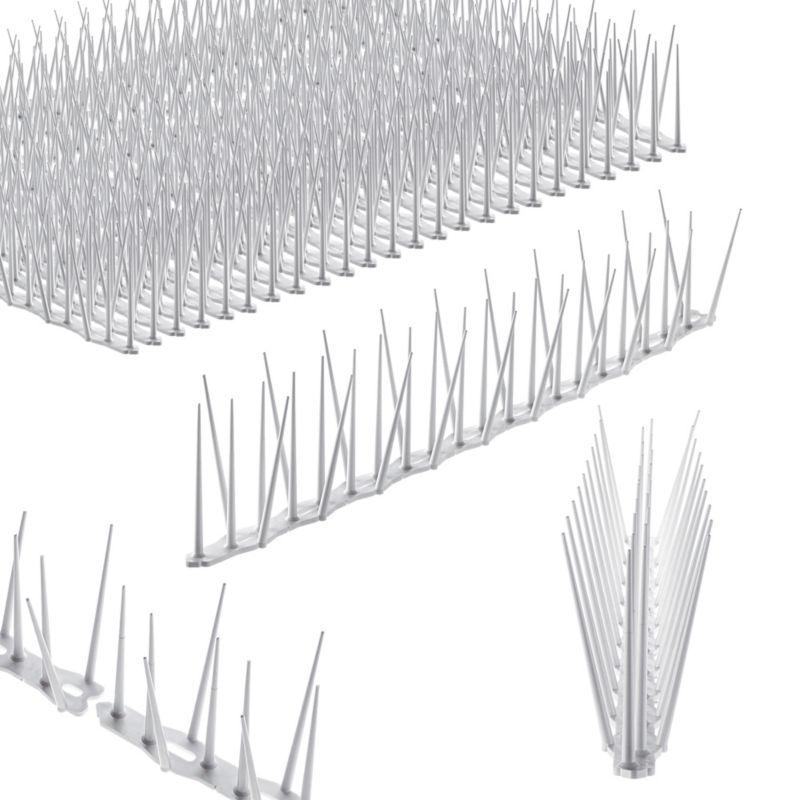 Kolce na ptaki KADAX 24x przeciw ptakom nierdzewne wysokie 11,64m bezpieczne 24 szt.