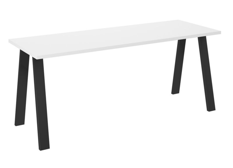 Stół do jadalni metalowe nogi Bonni Kleo 185x67 Biały 1 szt.