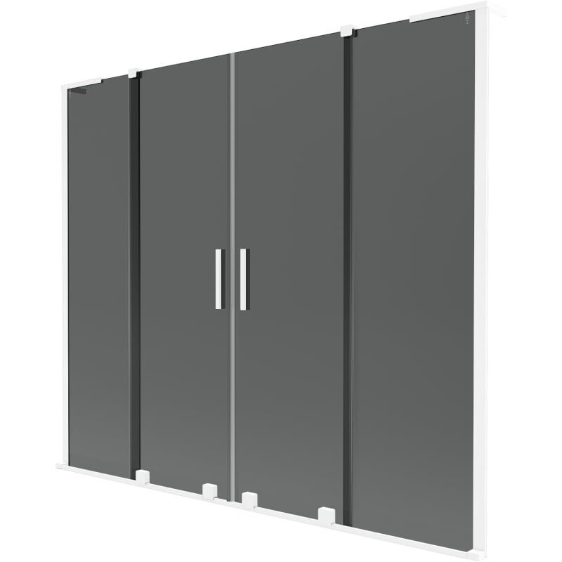 Parawan nawannowy Mexen Velar L grafit 170x150 cm 896-170-003-42-20 1 szt.