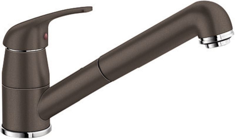 Bateria kuchenna Blanco Daras-S 16cm silgranit kawowy wyciągana wylewka 1 szt.