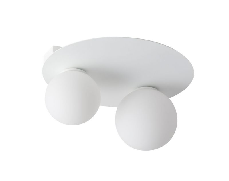 Lampa sufitowa wisząca Sigma Lighting Argon 5876 biała dekoracyjna 2xG9 x 1 szt.