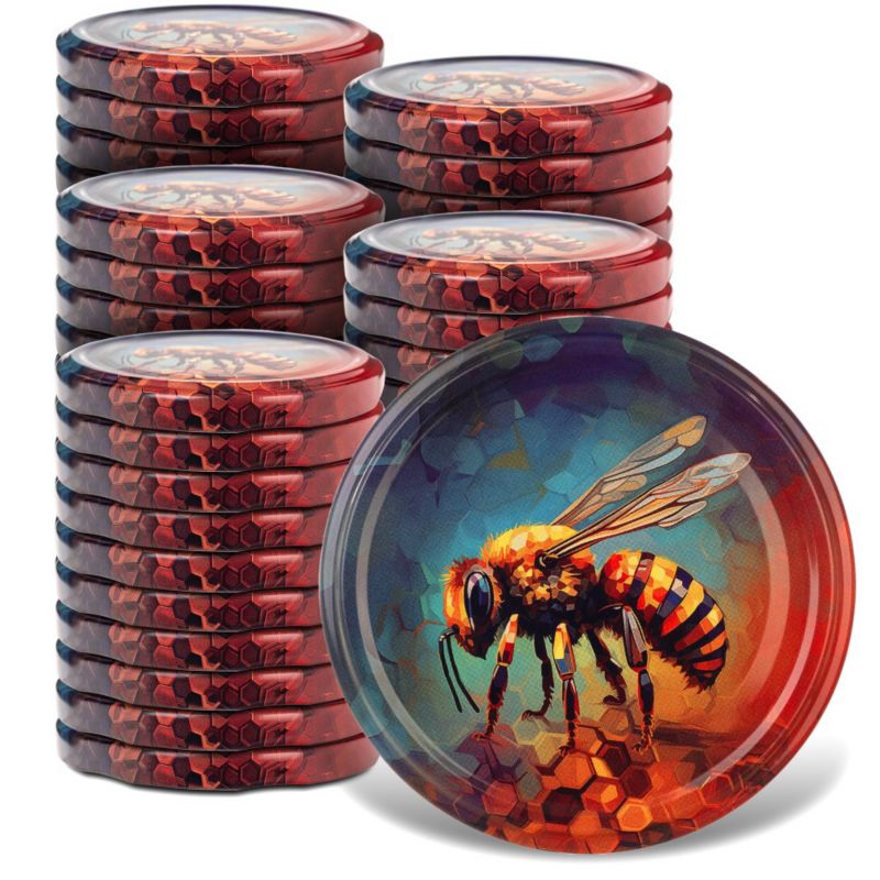 Zakrętki KADAX Do Słoików Fi 82 Nakrętki Na Słoiki Wieczka Przetwory 50x 1szt.