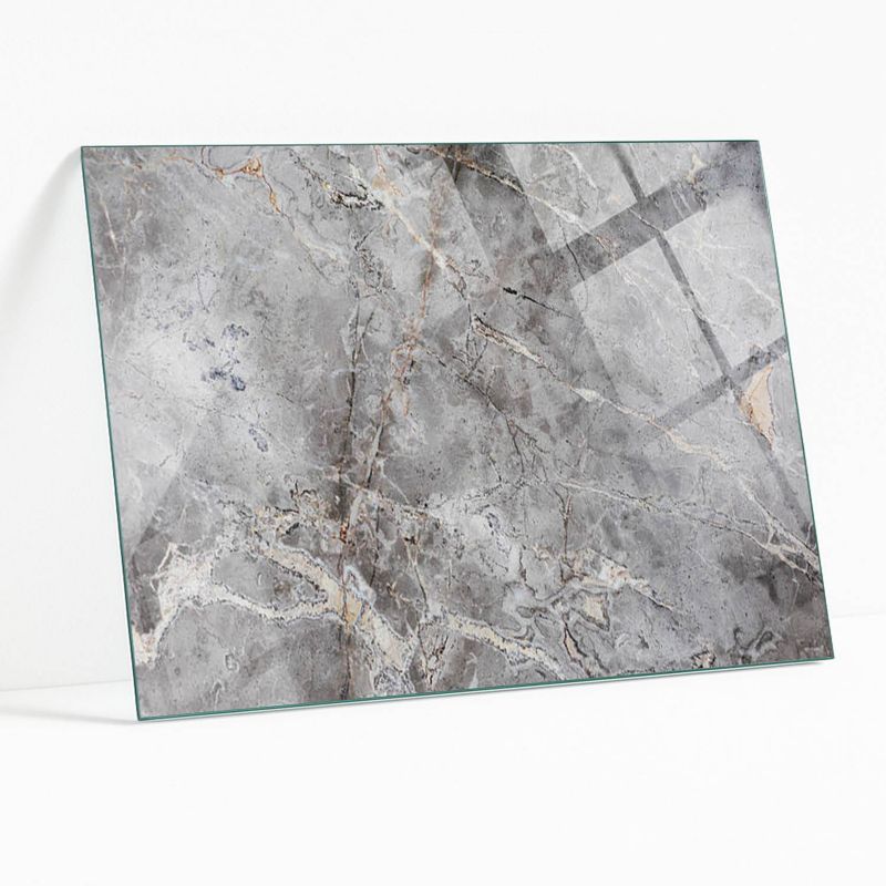 Blat Szklany z Nadrukiem Wallfluent 100x70 cm Marmurowy motyw w naturze 1 szt.