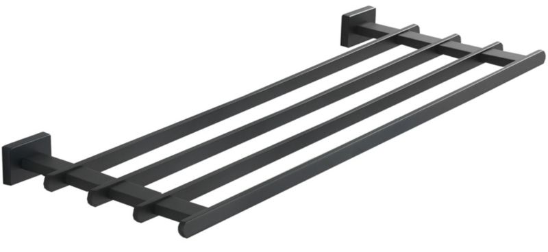 Półka na ręcznik Mexen Arno czarna 54 cm 3 szt.