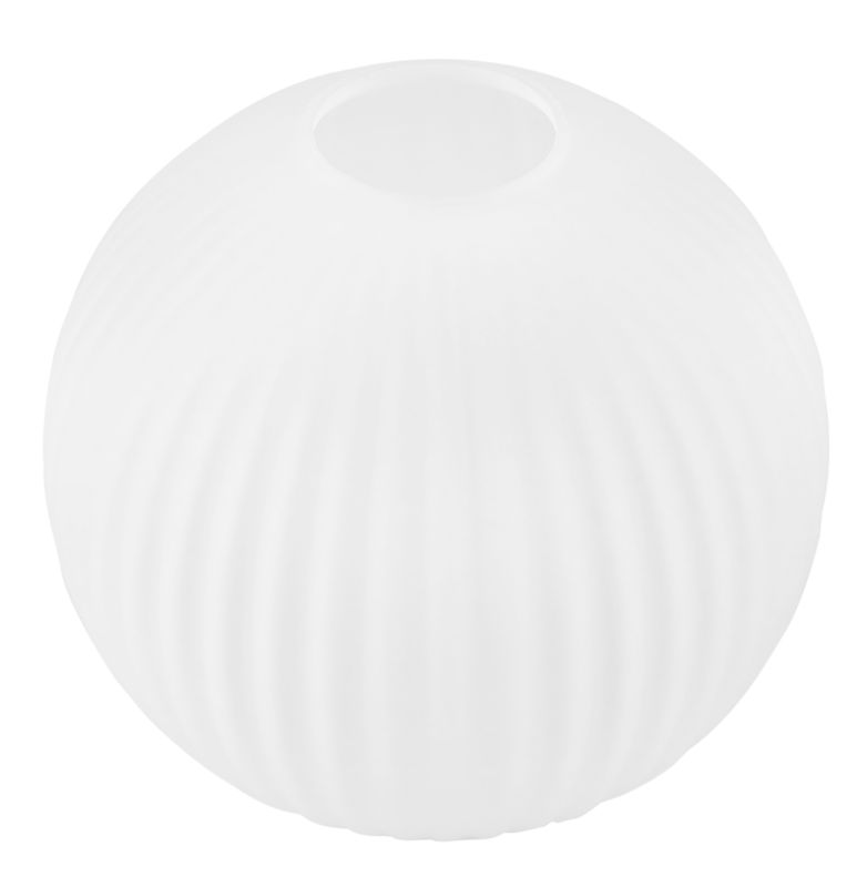 Klosz do lampy wiszącej Light Home LH Riffle E27 biały szklany 14x14cm 1szt.