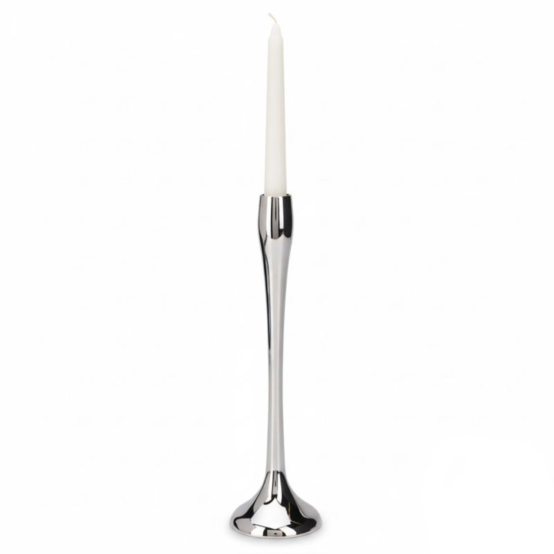 Świecznik EDANTI Metalowy Pojedynczy Na Świecę Świąteczny Glamour 25,5 cm 1 szt.