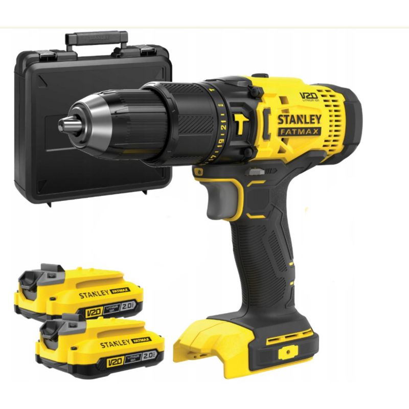 Wkrętarka udarowa Stanley SFMCD711D2K 18V 2x 2Ah 50Nm V20 1kpl.