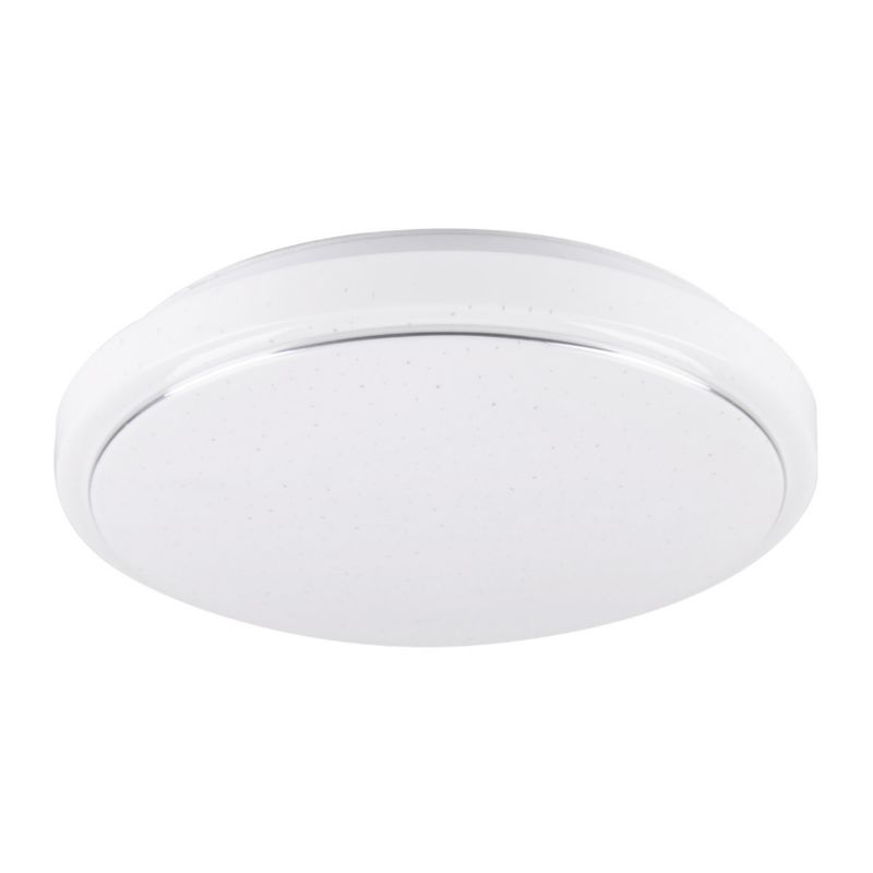 Plafon Polux Roma biały chromowany LED 15W 4000K 1600lm IP20 wym: 6 x 29 x 29 cm tworzywo sztuczne - 1 szt.