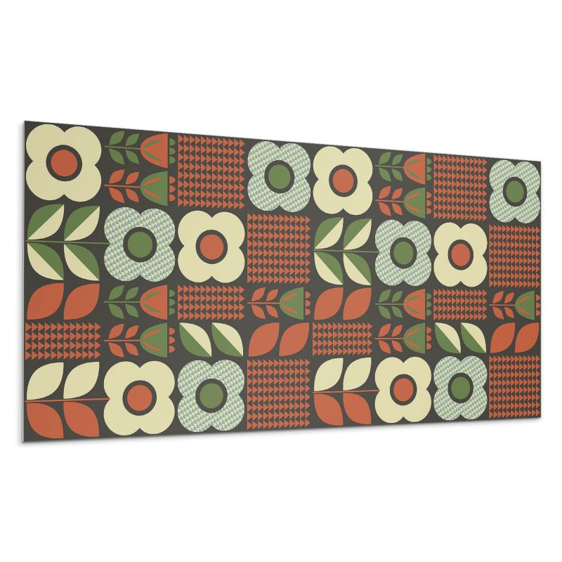 Panel samoprzylepny Wallfluent 120x60 cm Roślinne wzory i formy 1 szt.
