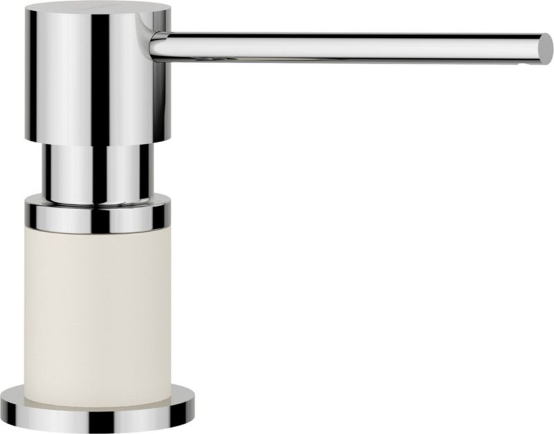 Dozownik BLANCO LATO delikatny biały, chrom 526955 1szt.